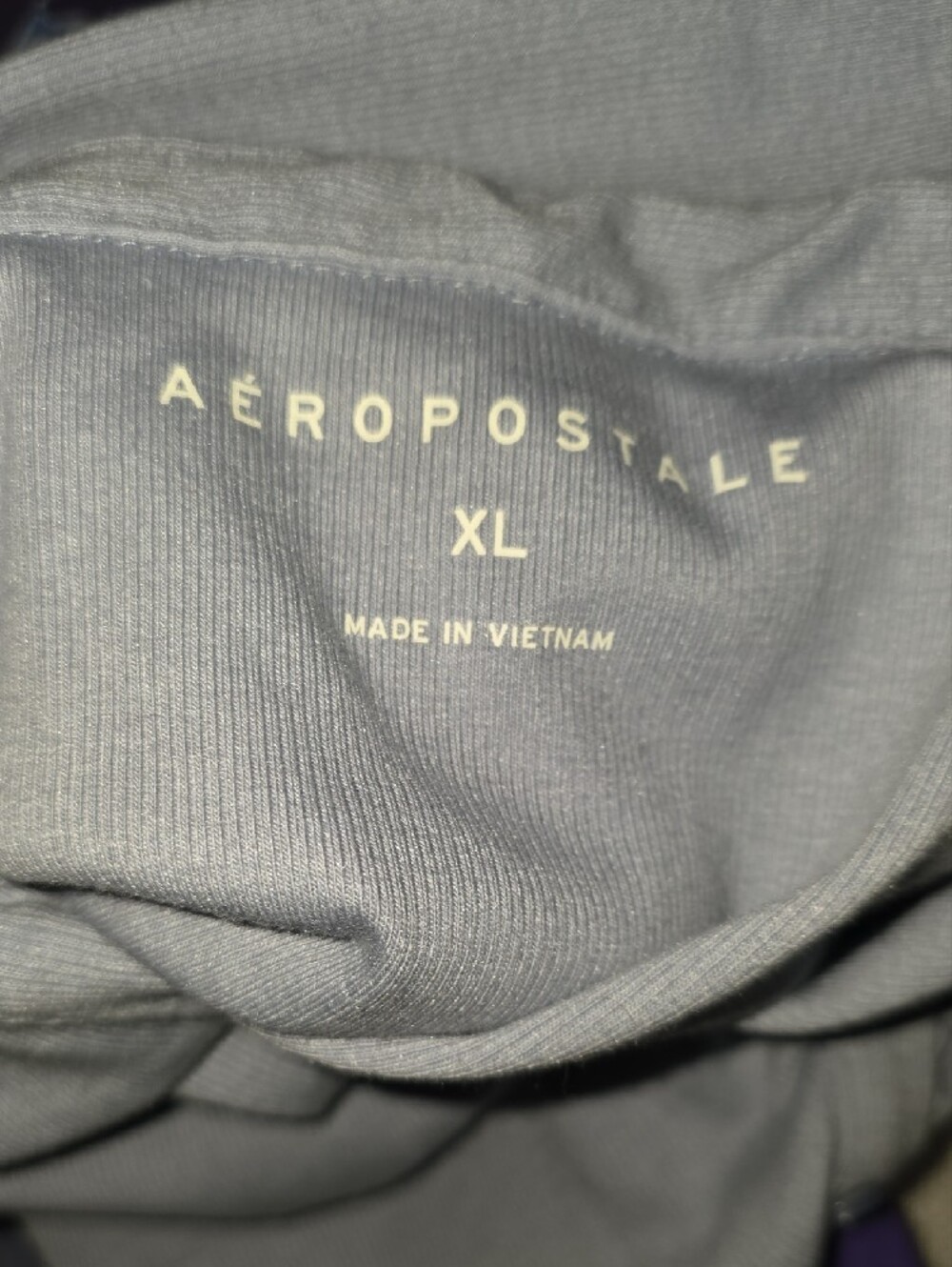 Aeropostale Light Blue Cropped Button-Front Polo - Picture 7 of 7